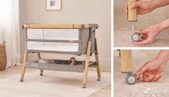 Комплект колес для колыбели Tutti Bambini