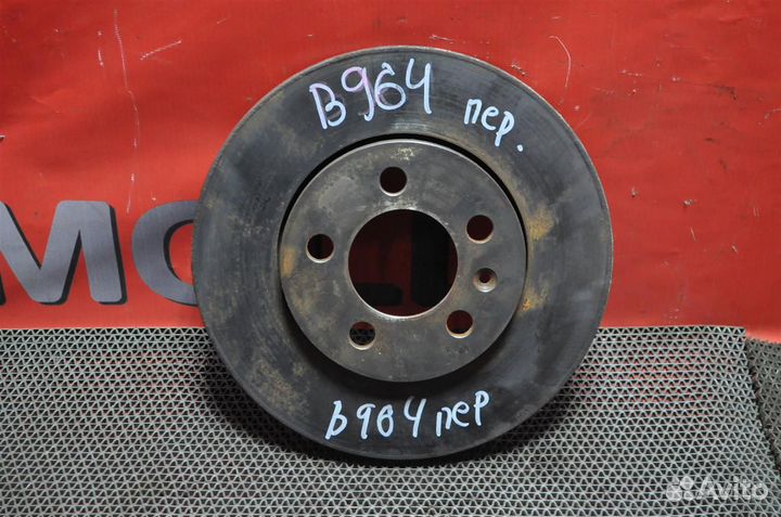 Диск тормозной (передний) skoda fabia 5J2