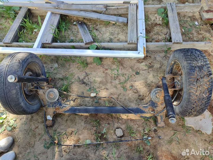 Заданий мост chevrolet Lanos