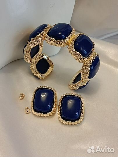 Стильный комплект серьги браслет Paola Sighinolfi