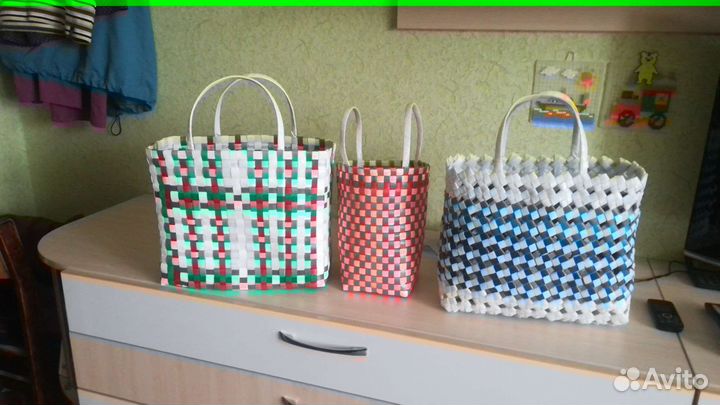 Корзина плетеная для хранения