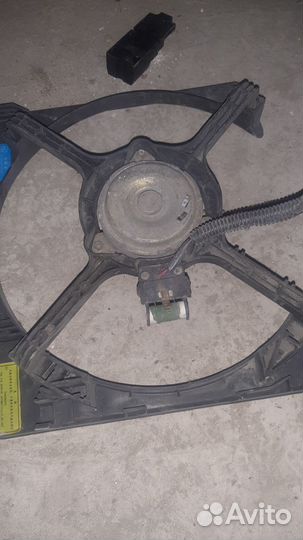 Моторчик вентилятора охлаждения Лифан Бриз,Breez