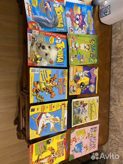Журналы Винни Пух, Тошка, Веселые игры, Дисней