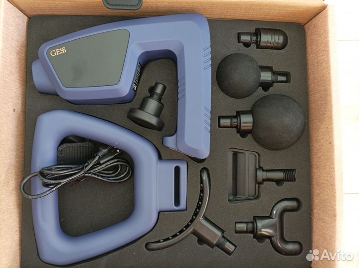 Перкуссионный массажер Gess Hitman 880