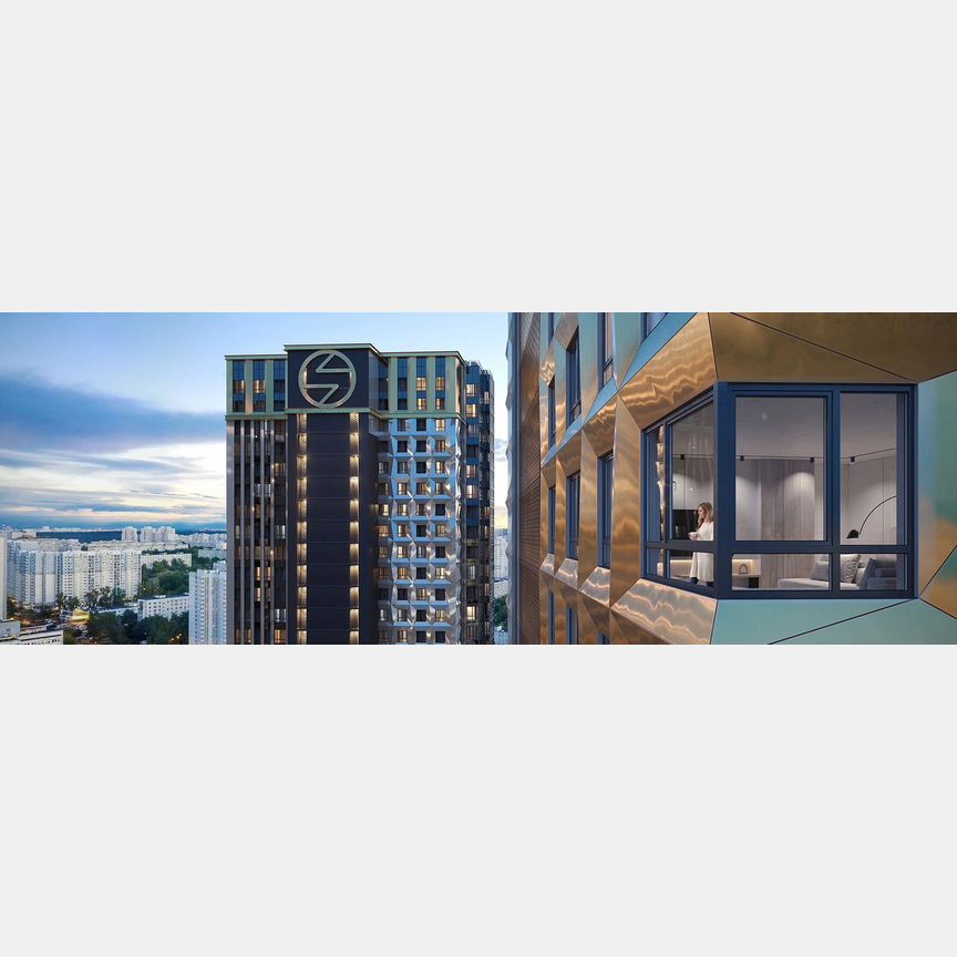 3-к. квартира, 98,6 м², 2/50 эт.