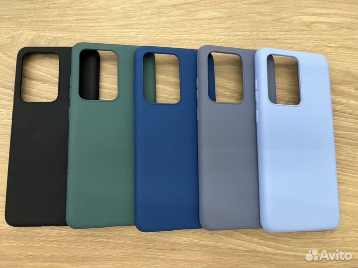 Чехол силиконовый на Samsung S20 Ultra