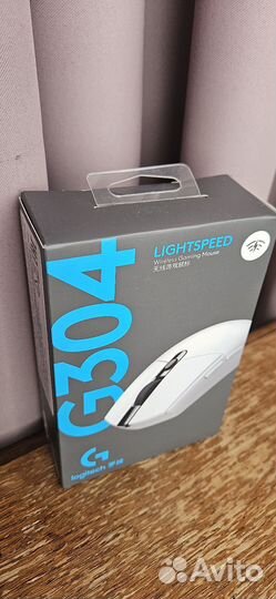 Беспроводная мышка Logitech G304 lightspeed белая