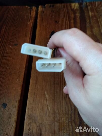 Кабель для питания видеокарты 6pin - 2шт IDE