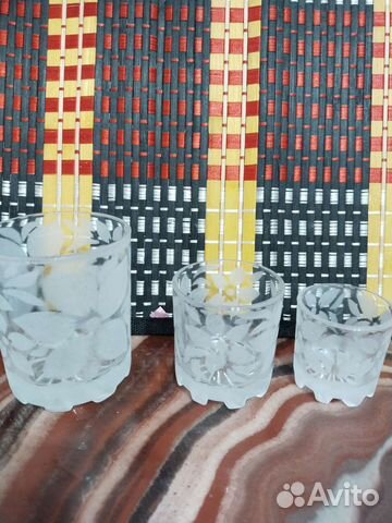 Набор стаканов 6+6+6