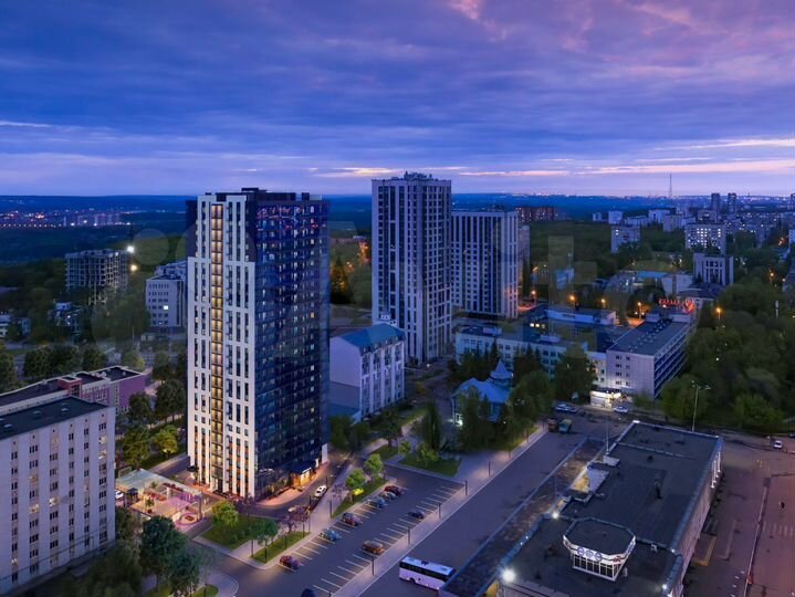 2-к. квартира, 47,5 м², 22/25 эт.