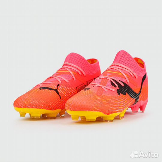 Бутсы Puma Future 7 Pro FG Ping Orange