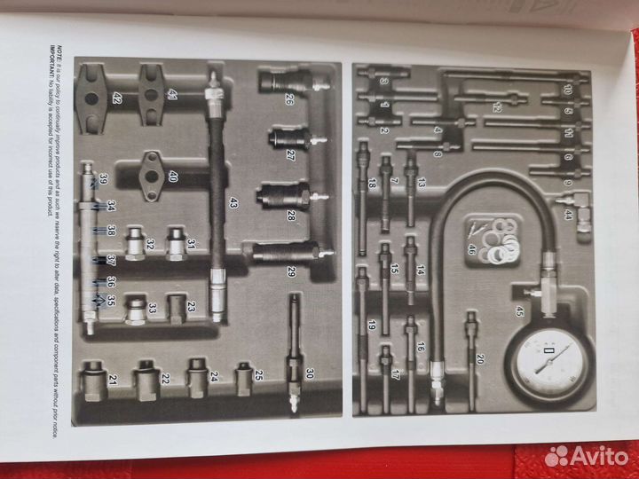 Полный набор компрессометр бензин дизель 48пр