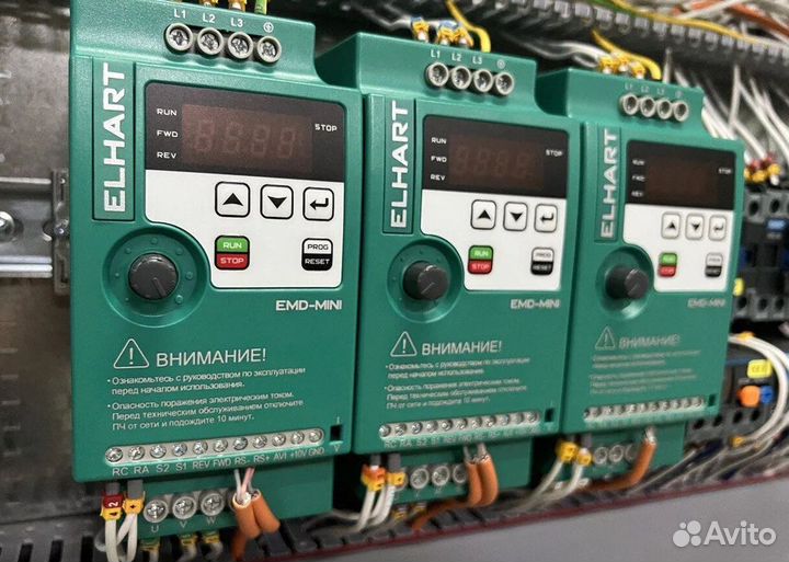 Частотный преобразователь для двигателей 220В 380В