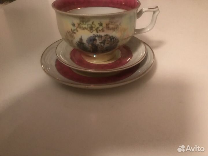 Чайная пара фарфор времен СССР