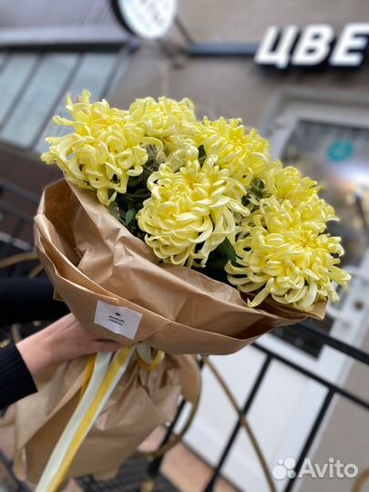 Букет из хризантем Виена