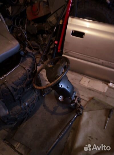 Рулевая колонка на тлк 80 в сборе