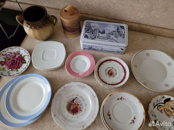 Тарелки винтаж