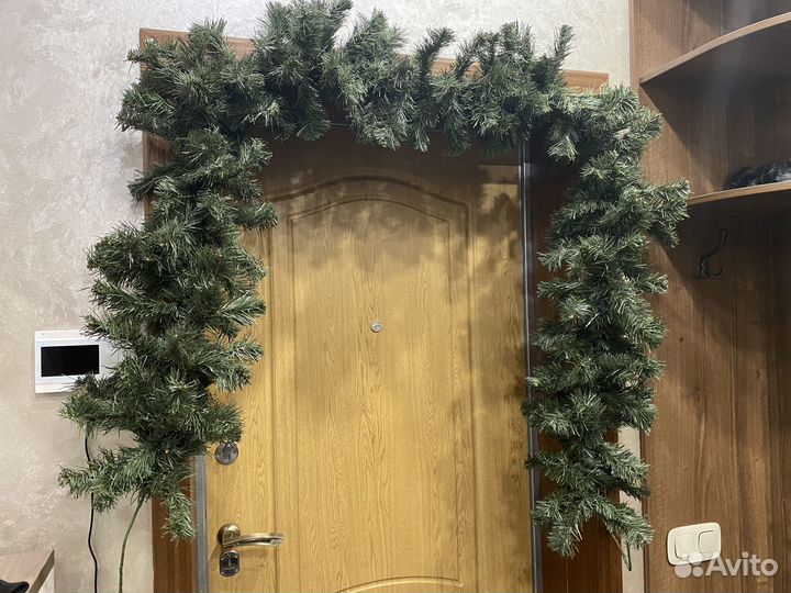 Ёлка искусственная, шлейф 2,7 метра