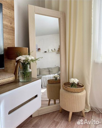 Зеркало в полный рост в стиле лофт