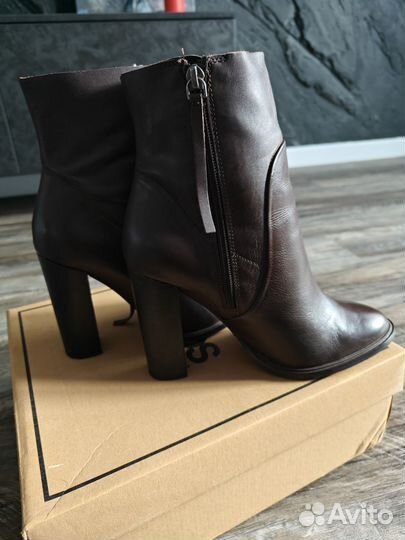 Ботильоны натуральная кожа демисезонные 39-40