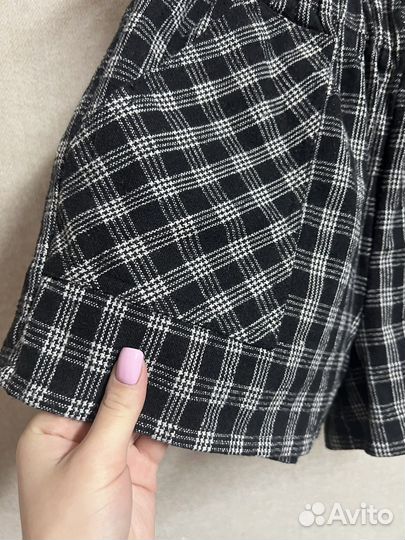 Твидовые шорты