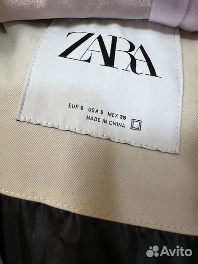 Пуховик zara мужской s