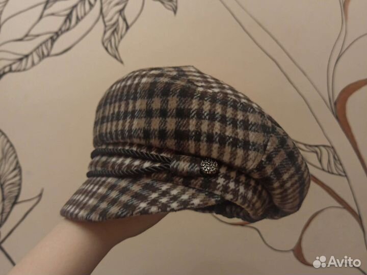 Кепка зимняя женская весенняя теплая