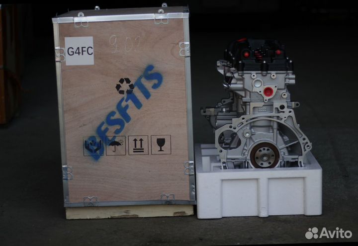 Двигатель 1.6л. G4FC на KIA RIO.Hyundai Solaris