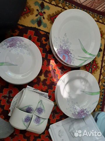 Набор столовой посуды состояние нового не пользова
