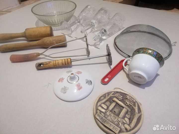 Посуда разная, б/у