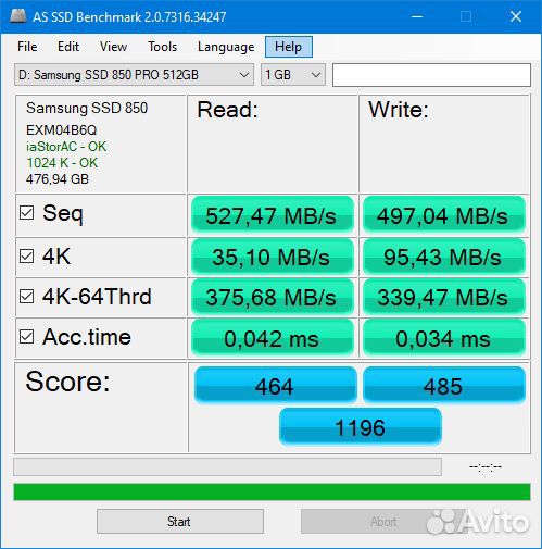 SSD Samsung 850 PRO 512GB