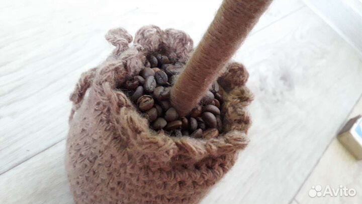 Топиарий из кофе