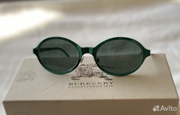 Яркие солнечные очки Burberry унисекс оригинал