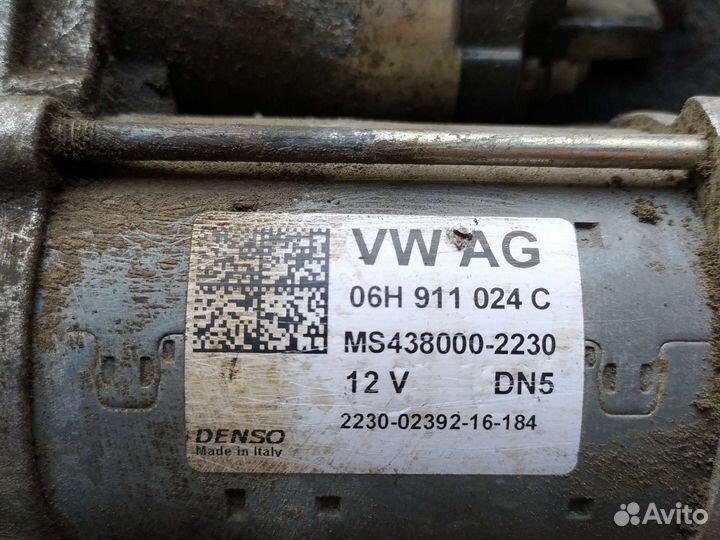 Стартер audi a6 c7 1.8 tfsi