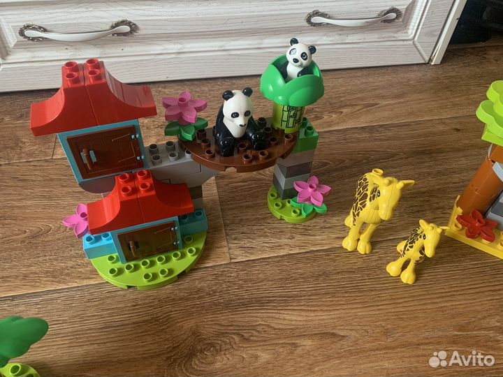 Lego duplo животные мира
