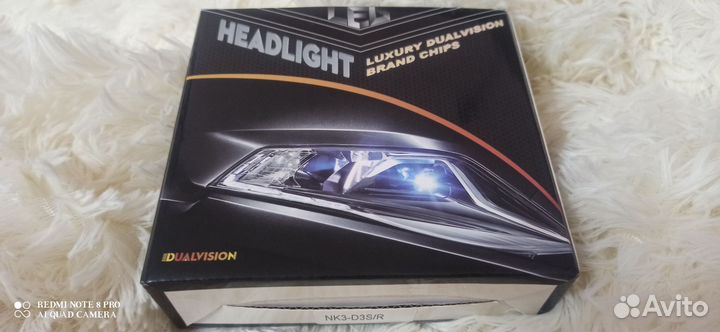 LED лампы D3S/D8S Bullvision 6000К