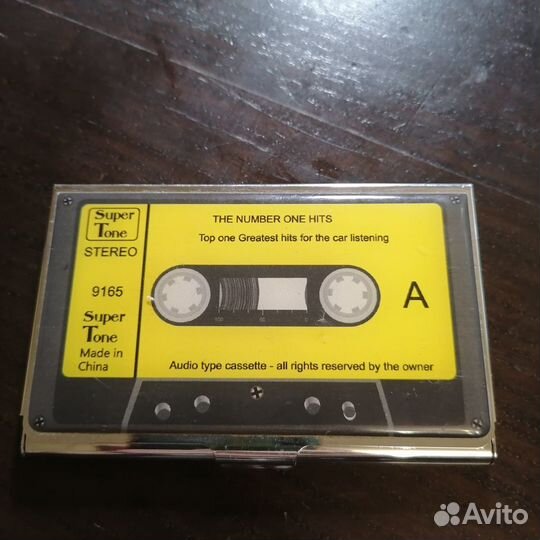 Визитница металлическая 