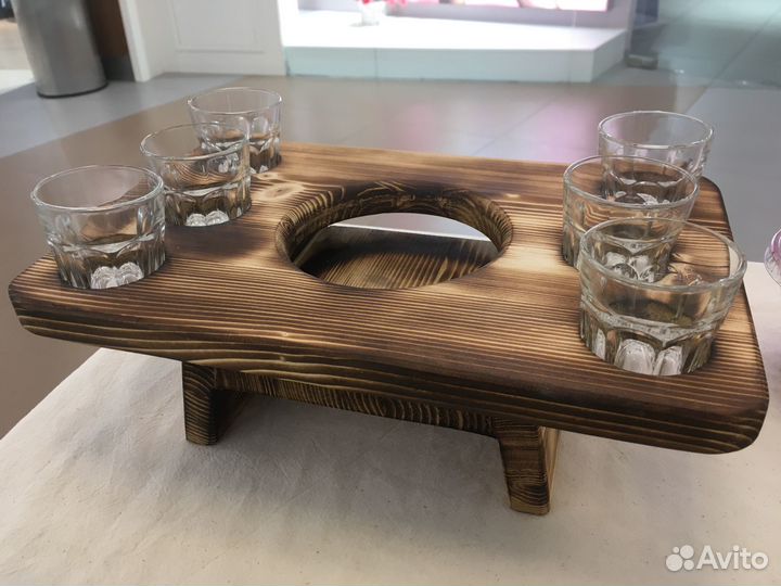 Подставка для стопок, под стопки для алкоголя