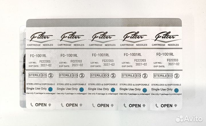 Картриджи для тату EZ Tattoo Filter 30/01 RL