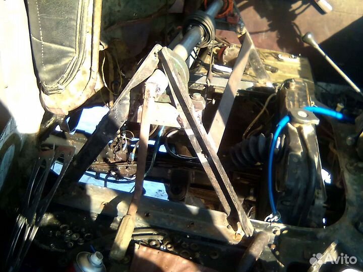 Лебёдка для снятия и установки кпп ркпп двс