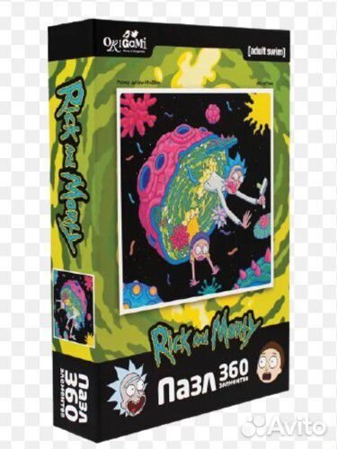 Пазл рик и морти
