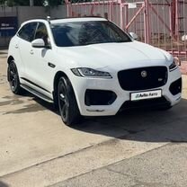 Jaguar F-Pace 3.0 AT, 2017, 130 000 км, с пробегом, цена 4 700 000 руб.