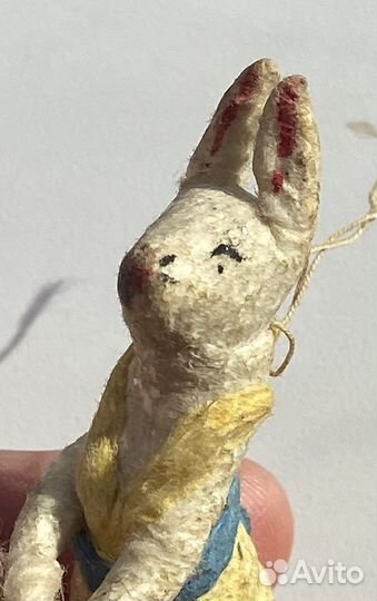 Ватные елочные игрушки СССР