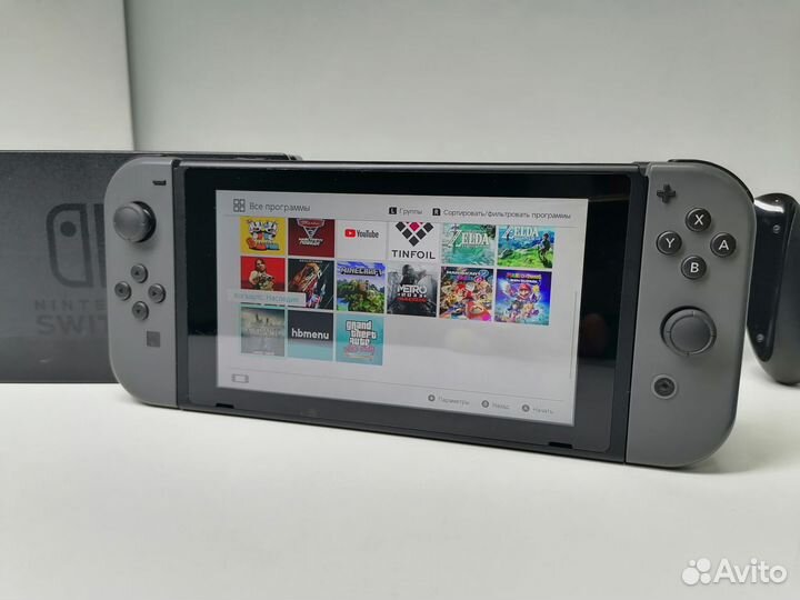 Nintendo switch 288gb Прошита 999игр