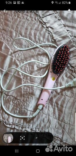 Элекро-расческа выпрямитель волос