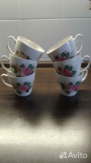 Чашки. Хайтинский фарфоровый завод