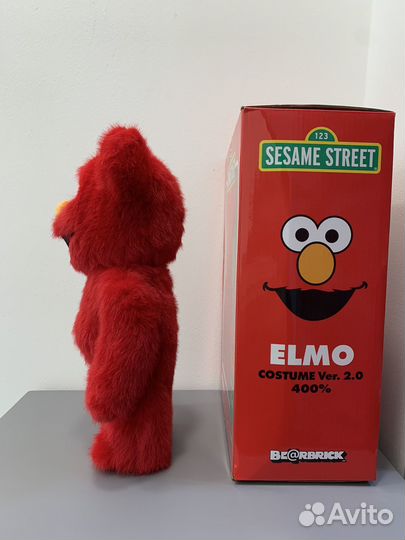 Beabrick x Sesame Street Elmo 400 оригинал