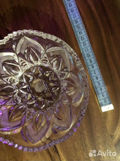 Ваза хрустальная СССР