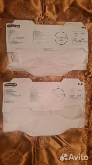 Бумага для сидушки унитаза - 200 шт