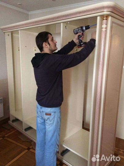 Сборка и разборка мебели сборщик спальня шкаф купе